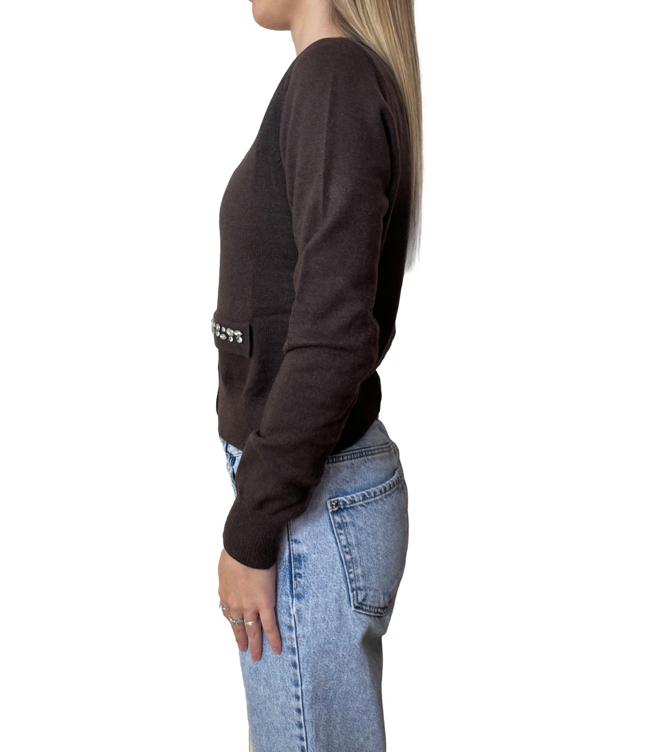 Motel Cardigan Gioiello Moro Donna