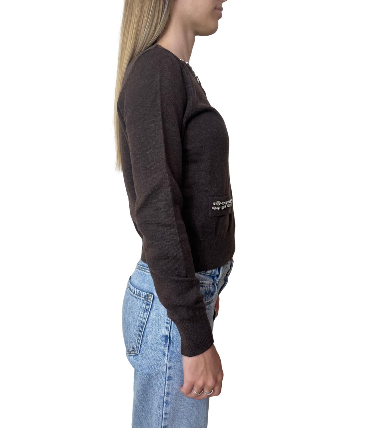 Motel Cardigan Gioiello Moro Donna