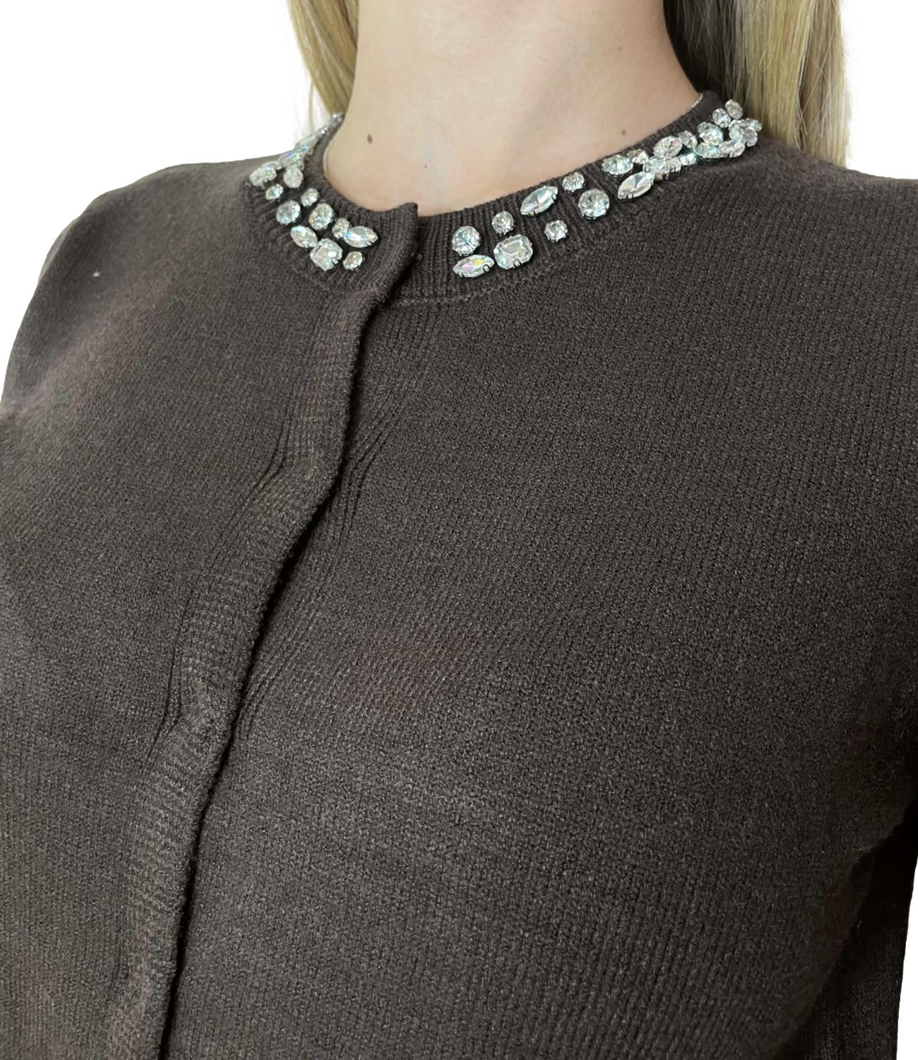 Motel Cardigan Gioiello Moro Donna