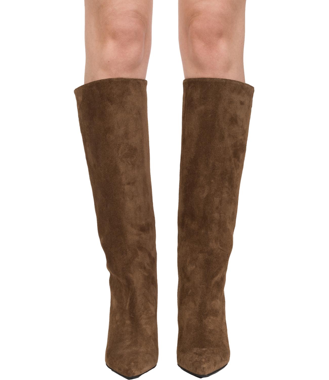 Ovyè Stivali Taupe Donna