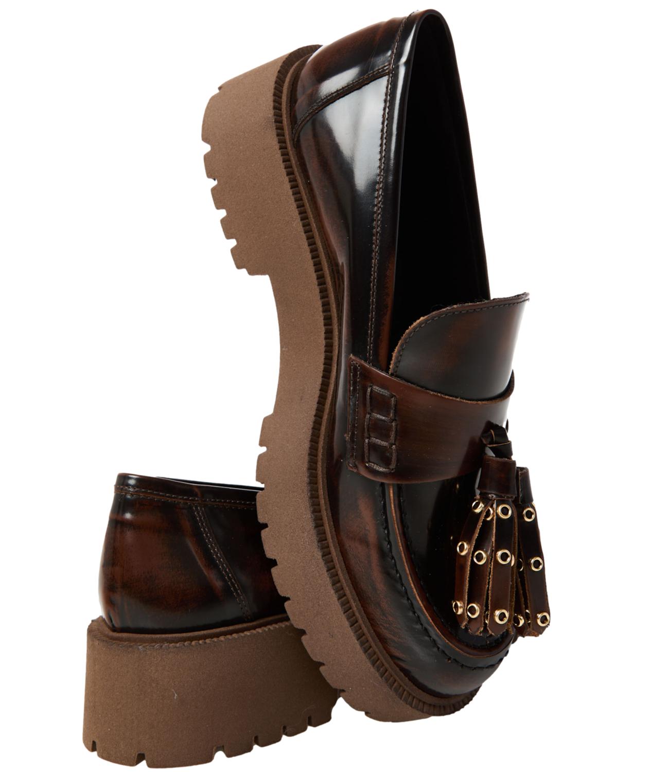 Ovyè Mocassino Marrone Donna