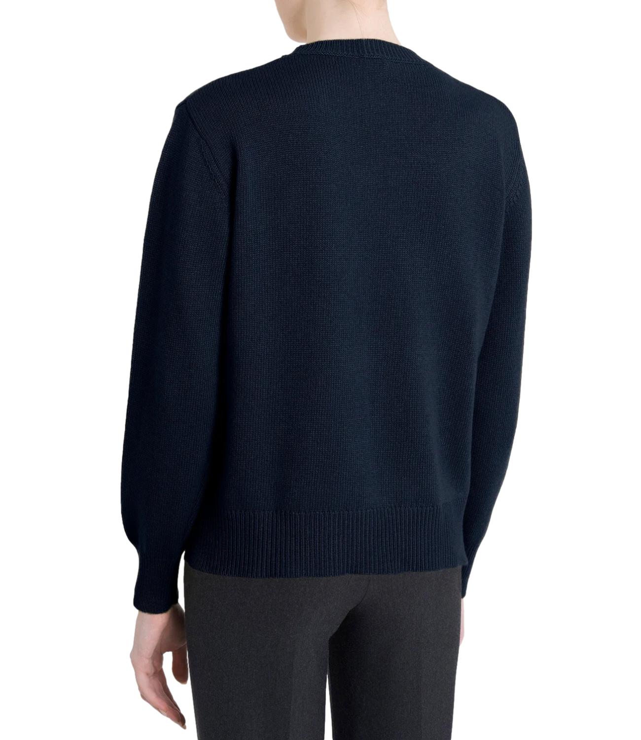 Ragno Maglia Girocollo Bleu Donna