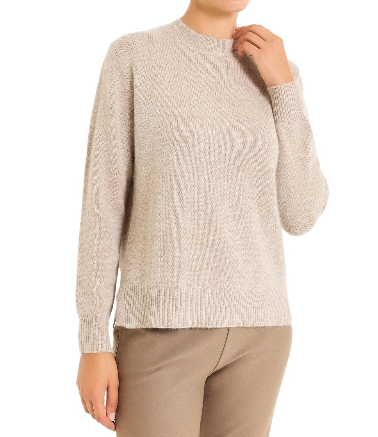 Ragno Maglia Girocollo Zenzero Donna