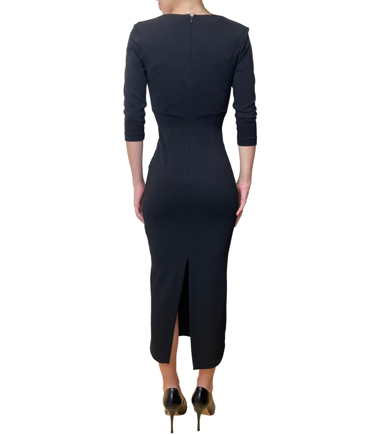 Silence Limited Abito RHEA Nero Donna
