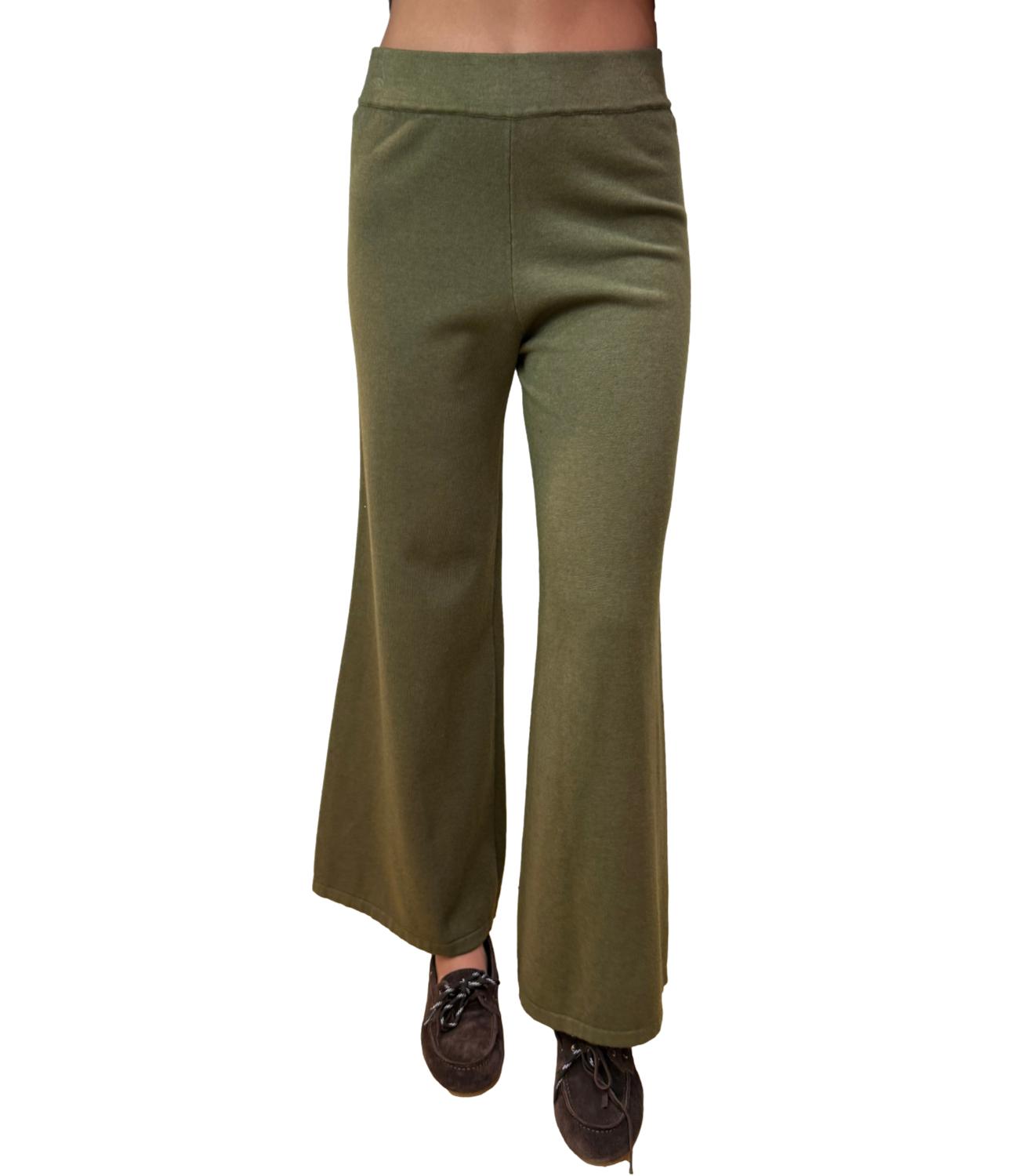 Studio It Pantalone Verde Donna