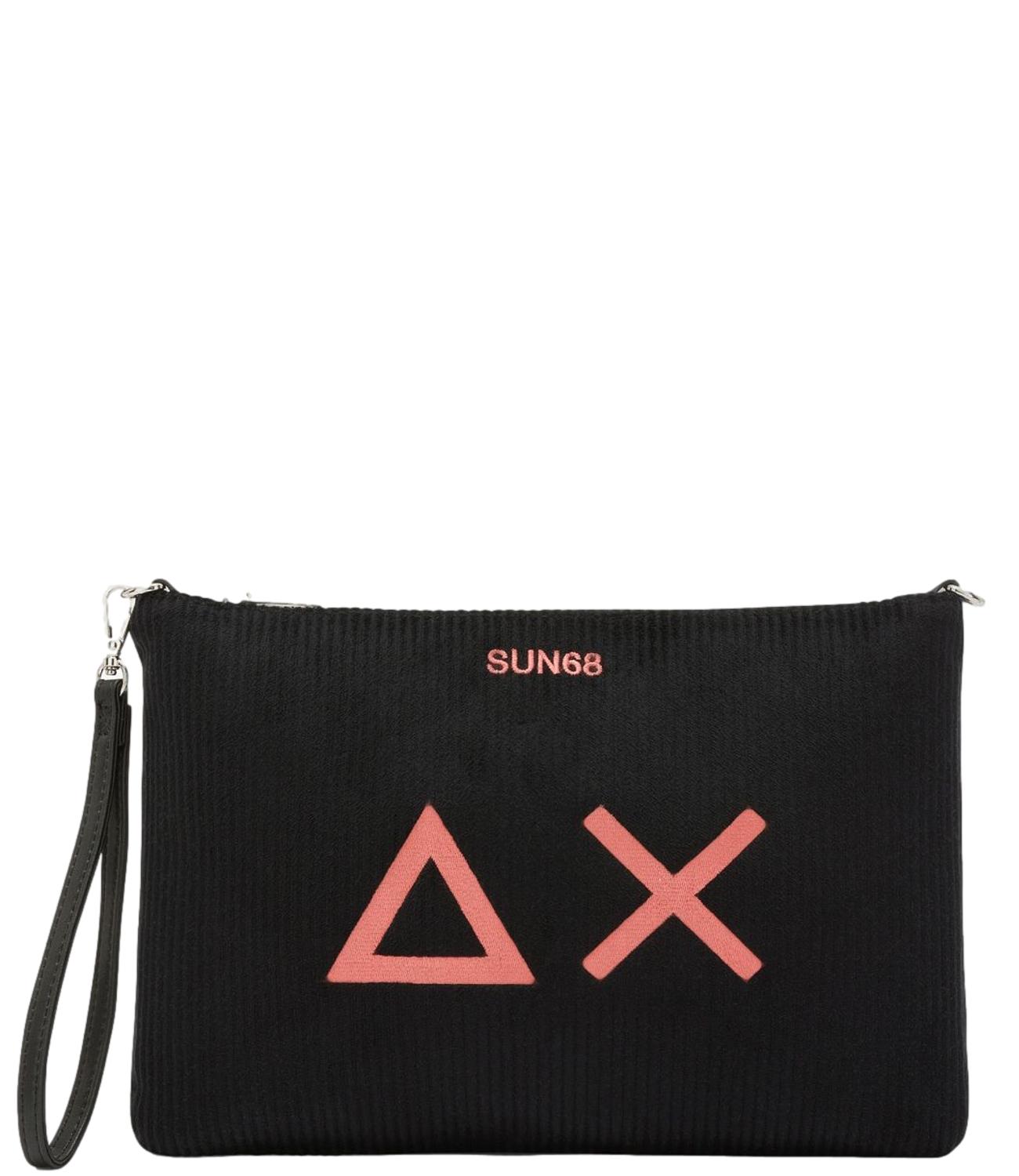 Sun68 Pochette CORDUROY Nero Donna