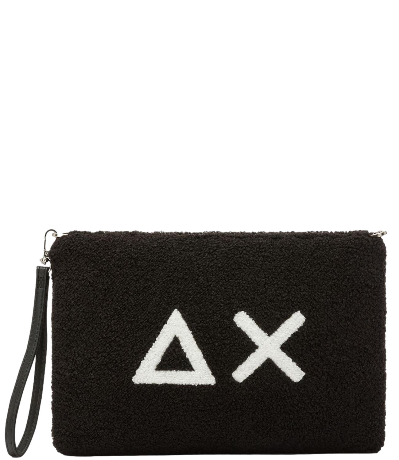 Sun68 POCHETTE TEDDY Nero Donna