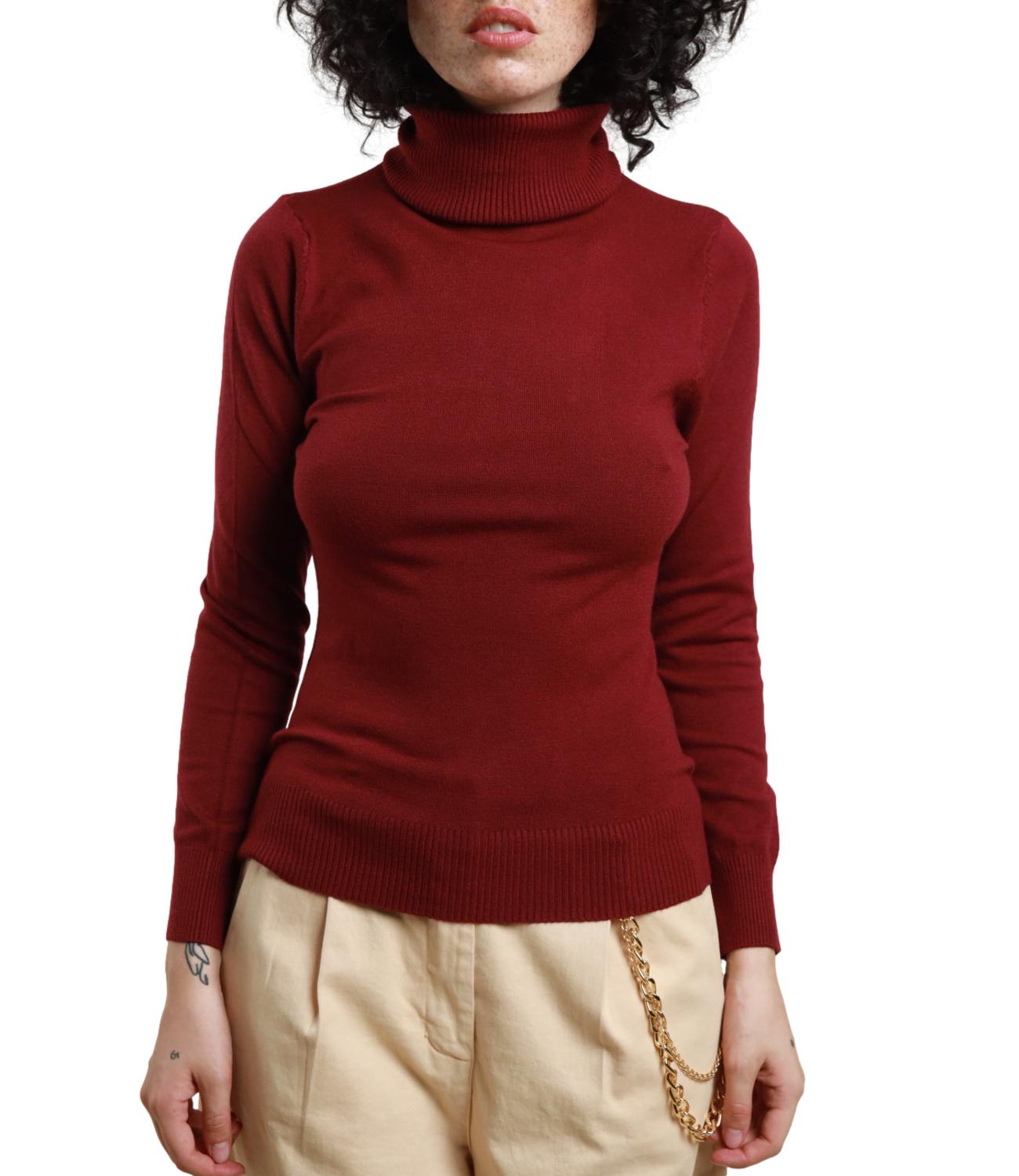 Susy Mix Maglia Vino Donna