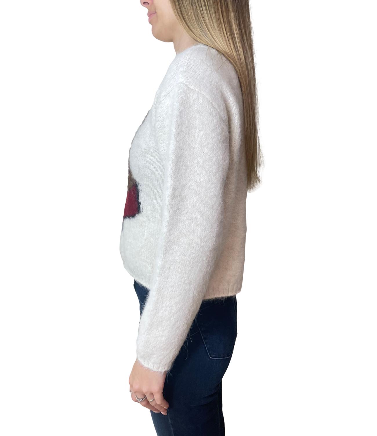 Susy Mix Maglia Beige Donna