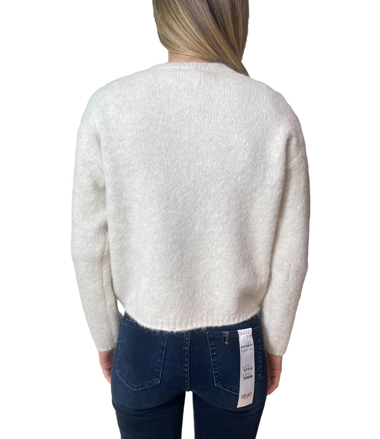 Susy Mix Maglia Beige Donna