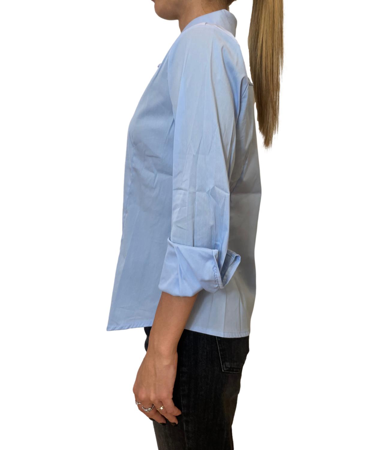Susy Mix Camicia Celeste Donna