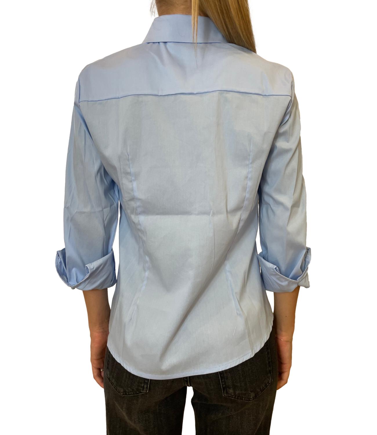 Susy Mix Camicia Celeste Donna