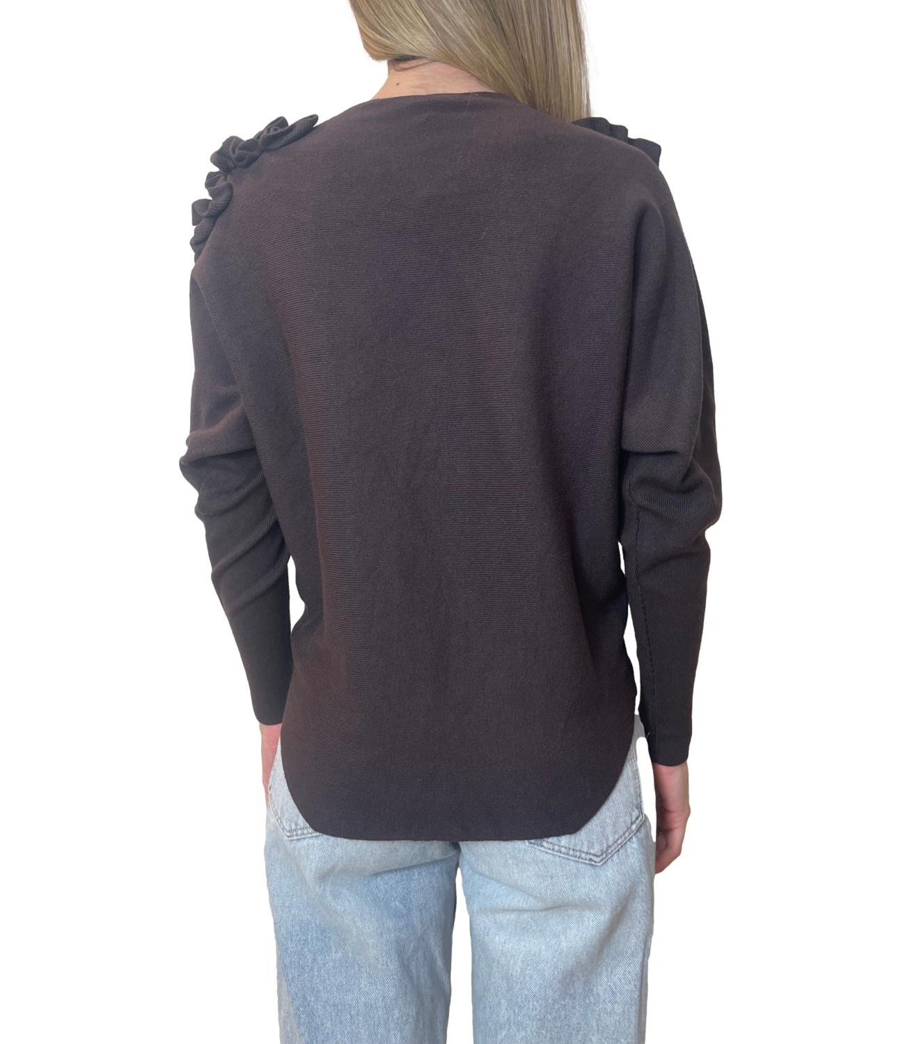 Susy Mix Maglia Caffè Donna