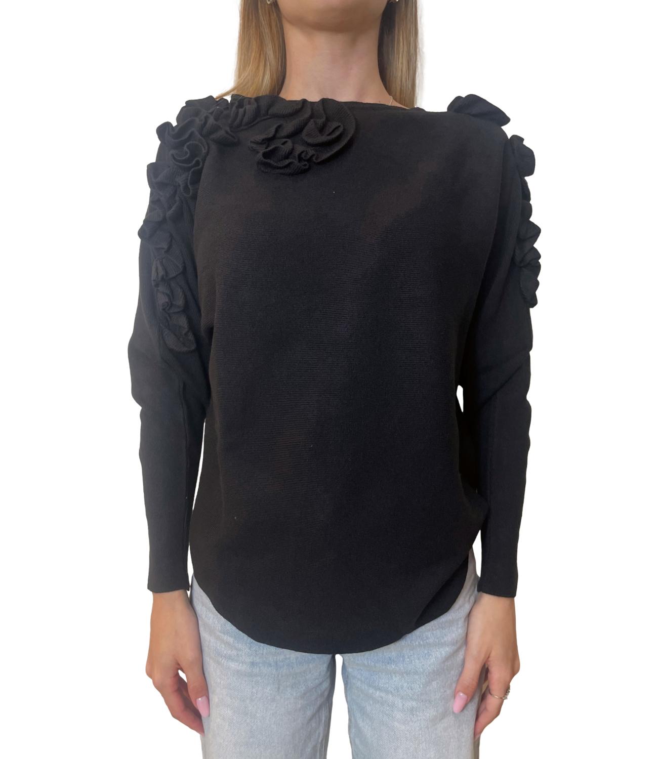 Susy Mix Maglia Nero Donna