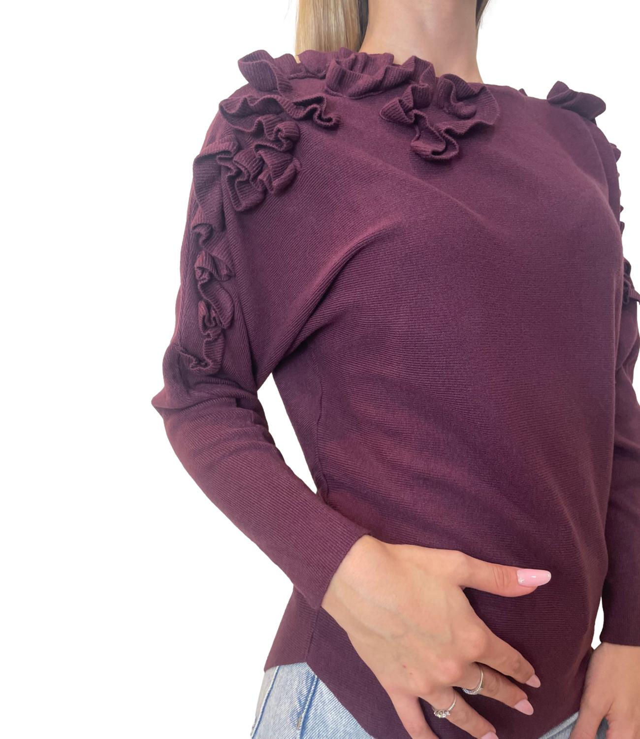 Susy Mix Maglia Vino Donna