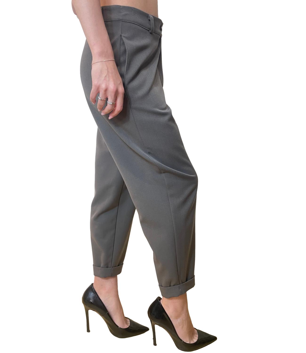 Susy Mix Pantalone Ovetto Fango Donna