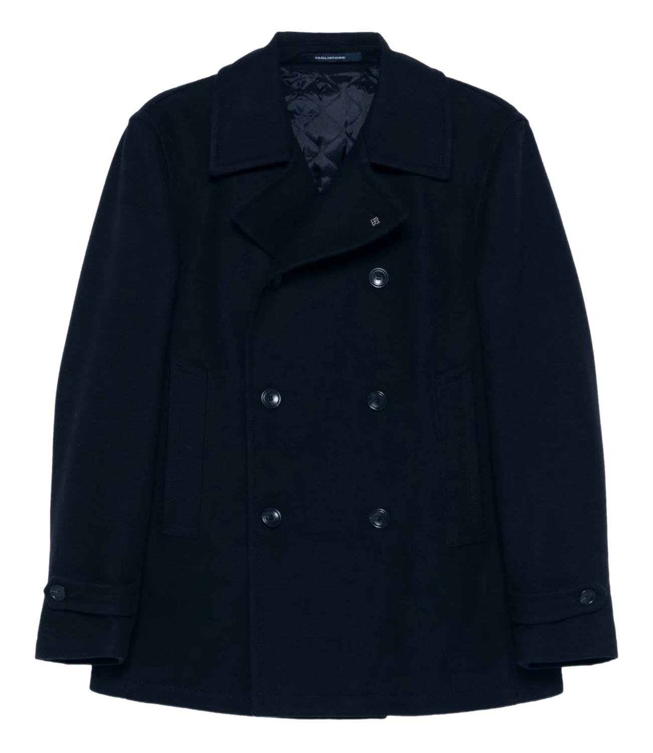 Giacca blu Monaco doppiopetto