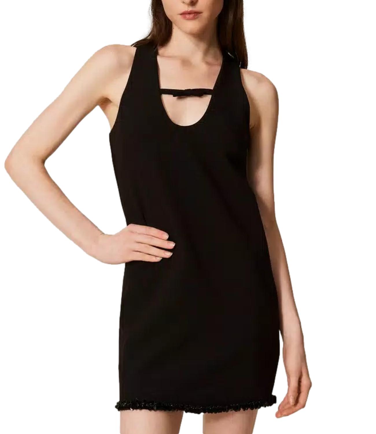 Twinset Abito Nero Donna