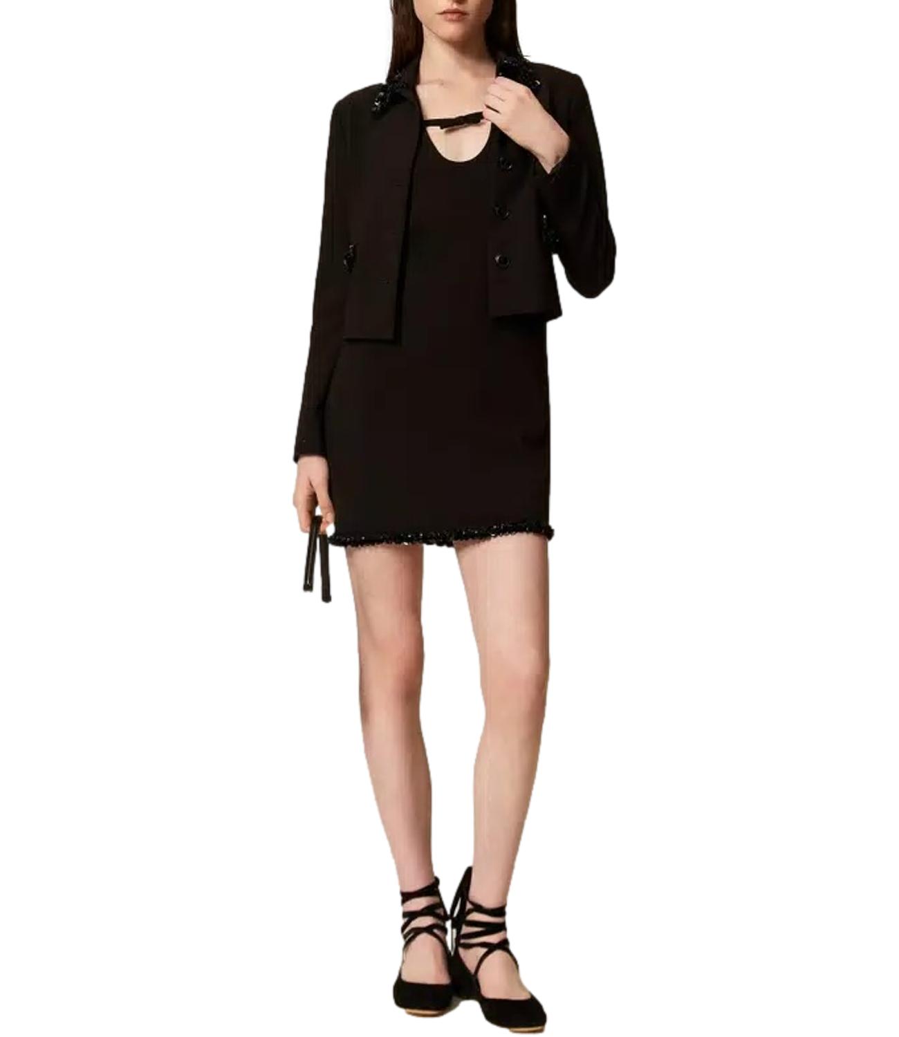 Twinset Abito Nero Donna
