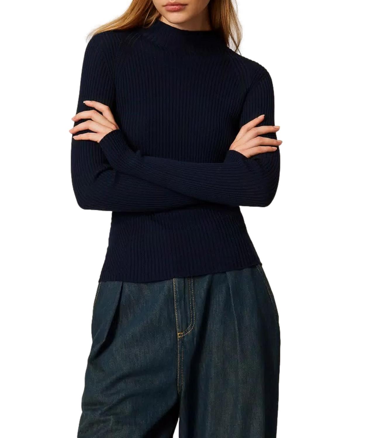 Twinset maglia nero donna