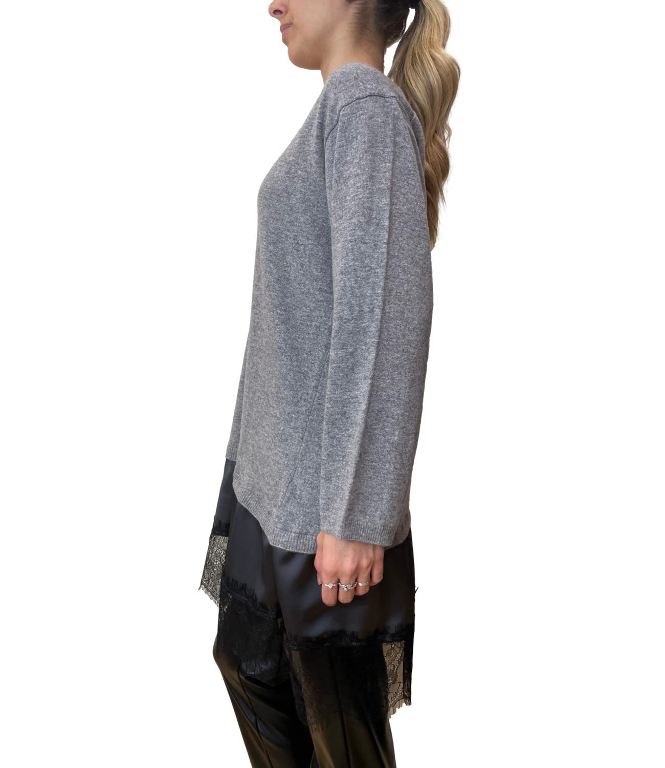 Motel Maglia Cut-out Nera Donna