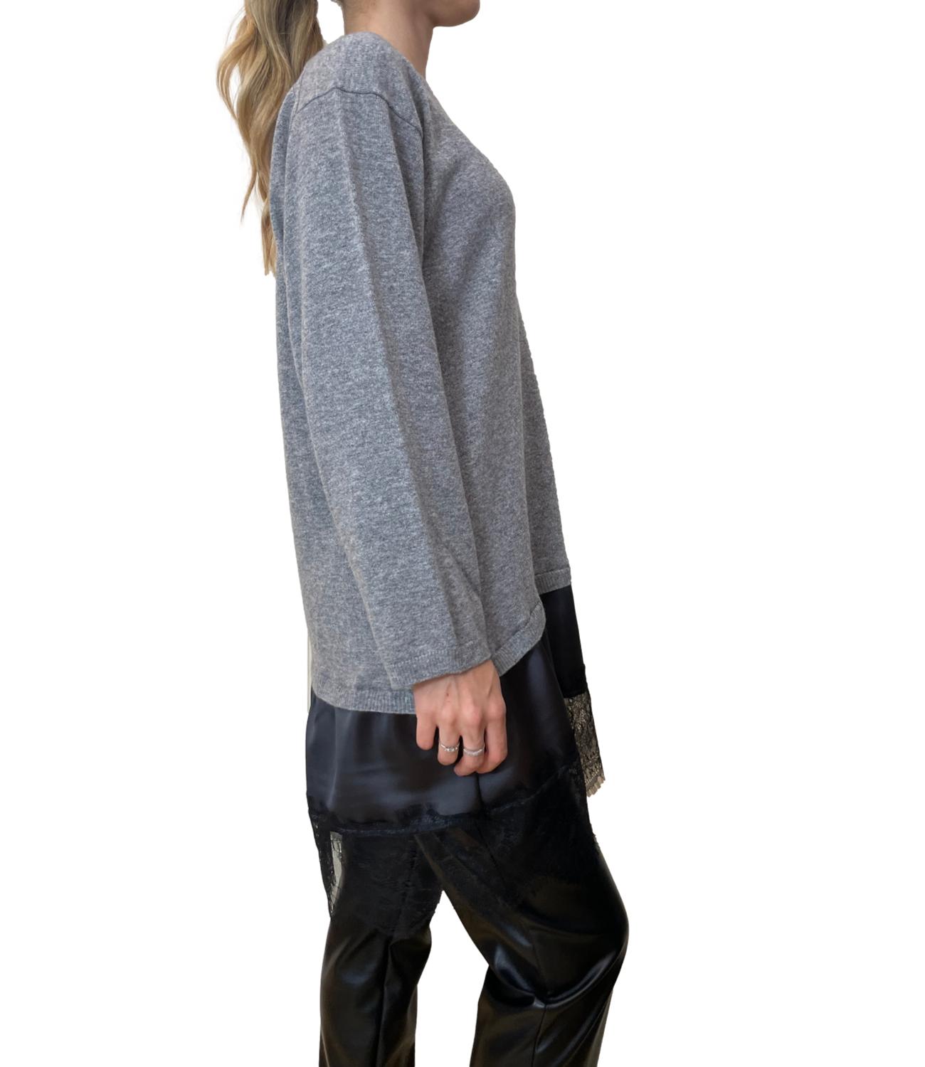 Motel Maglia Cut-out Nera Donna