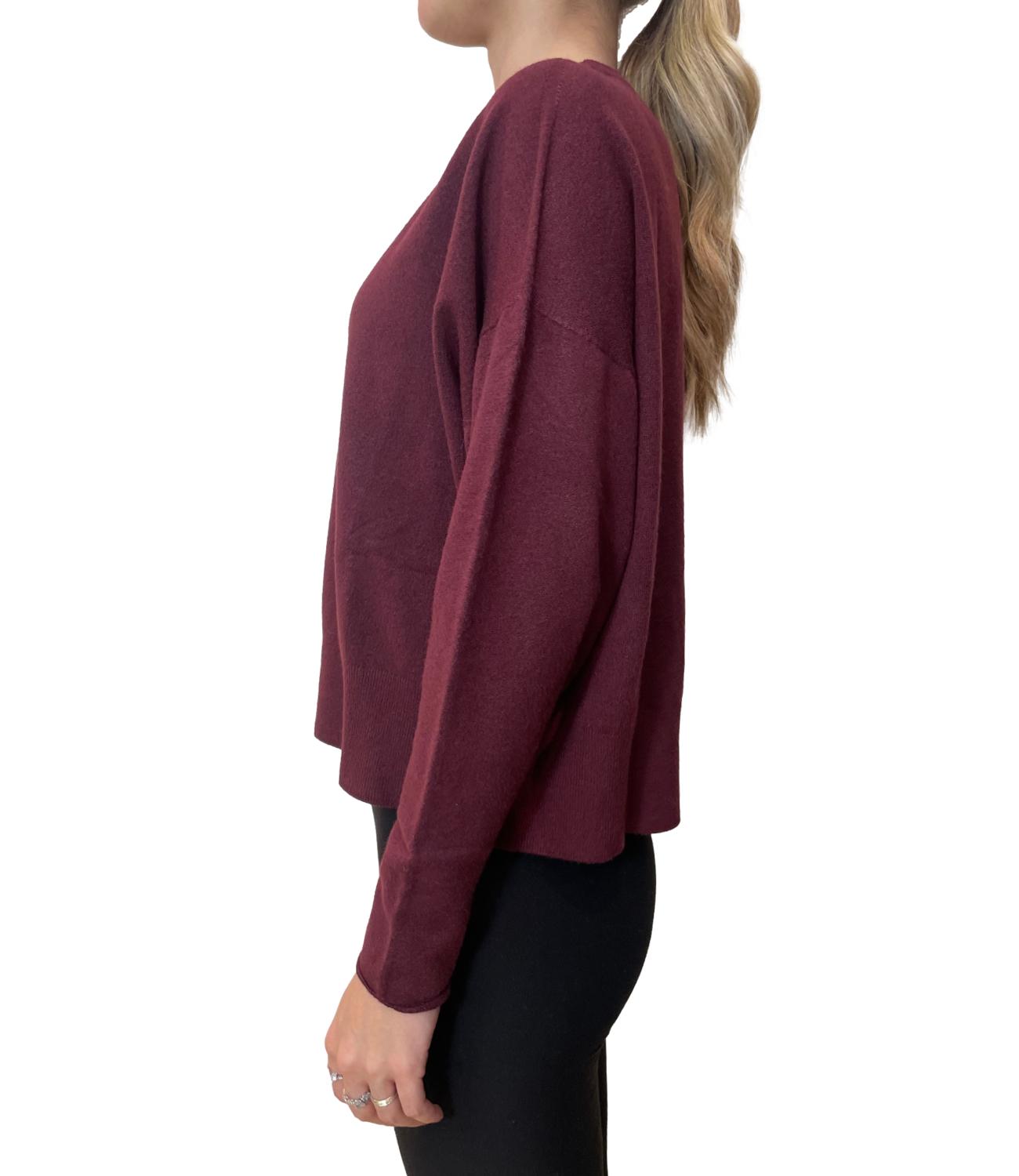 Motel Maglia Cut-out Nera Donna