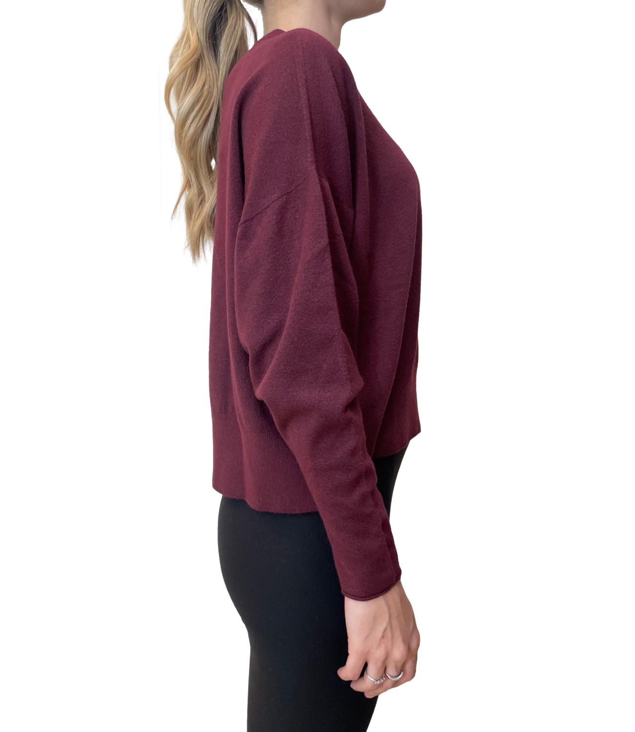 Motel Maglia Cut-out Nera Donna