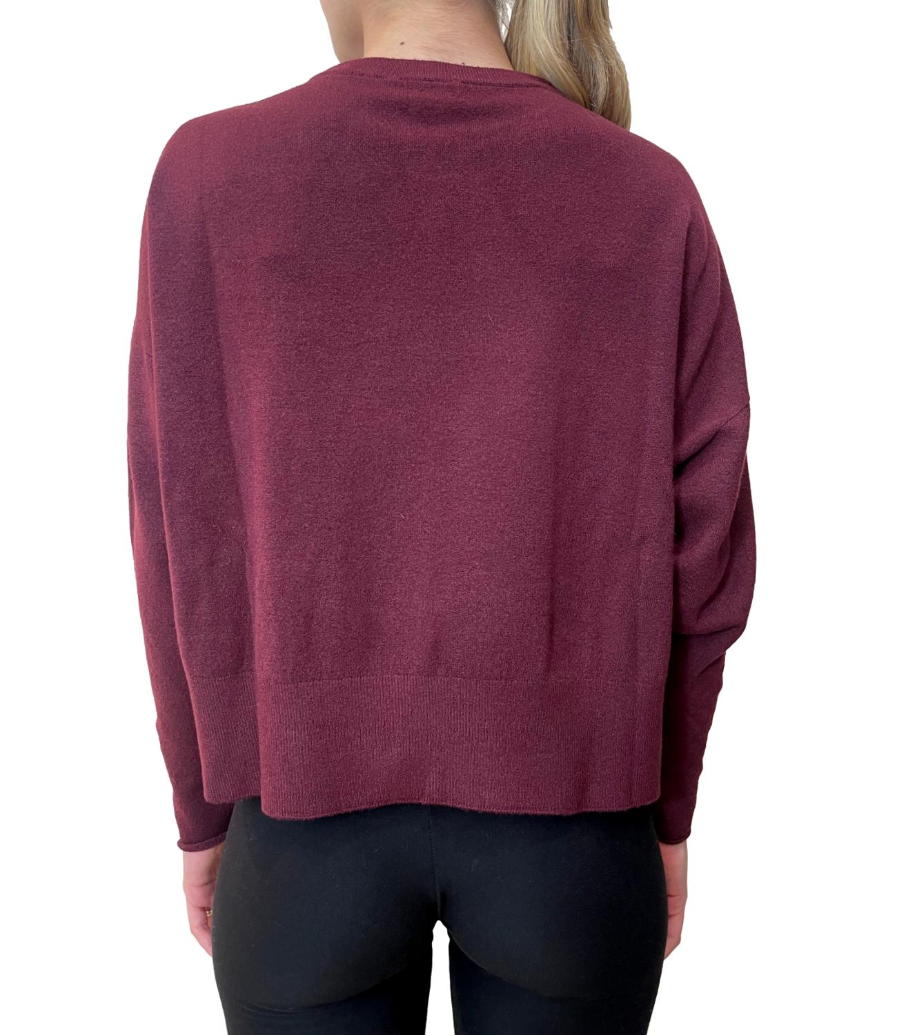 Motel Maglia Cut-out Nera Donna