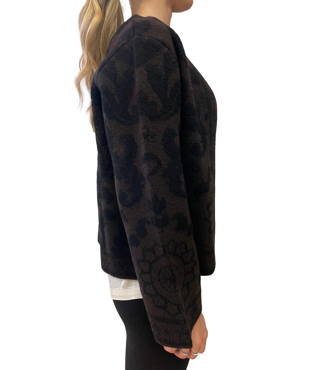 Motel Maglia Cut-out Nera Donna