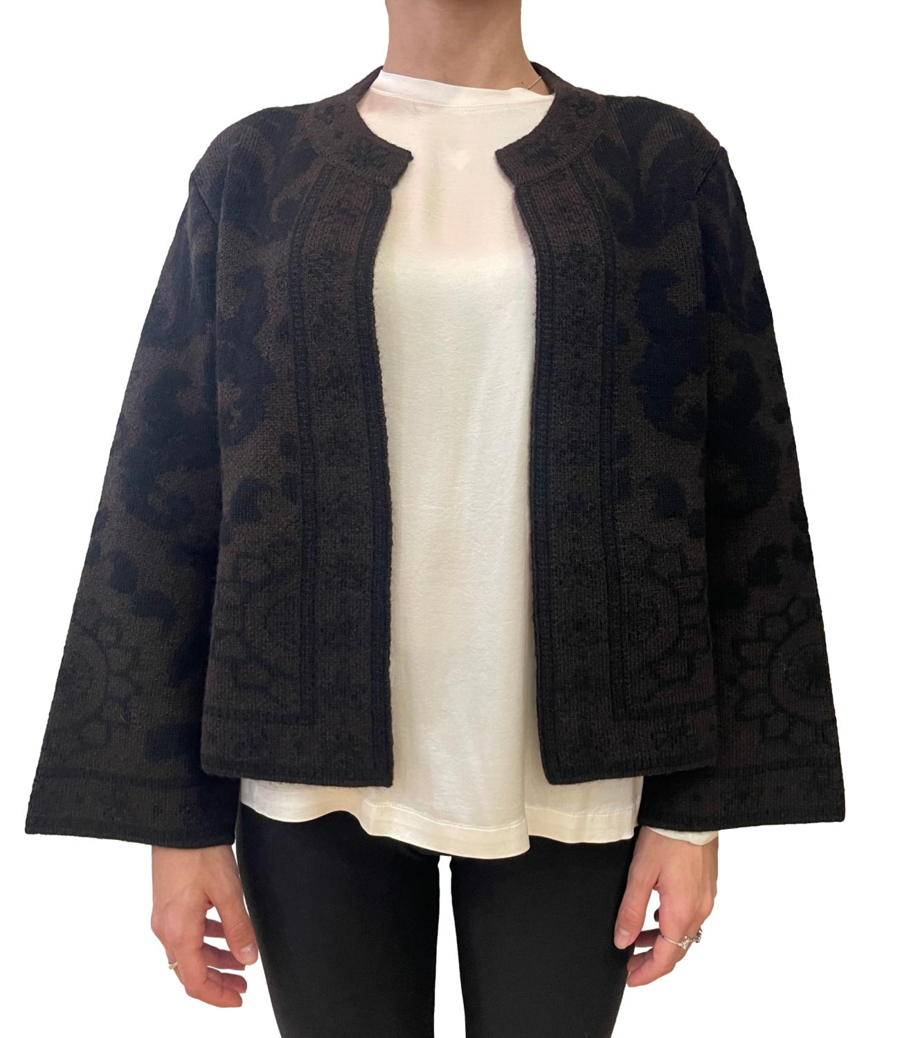 Motel Maglia Cut-out Nera Donna