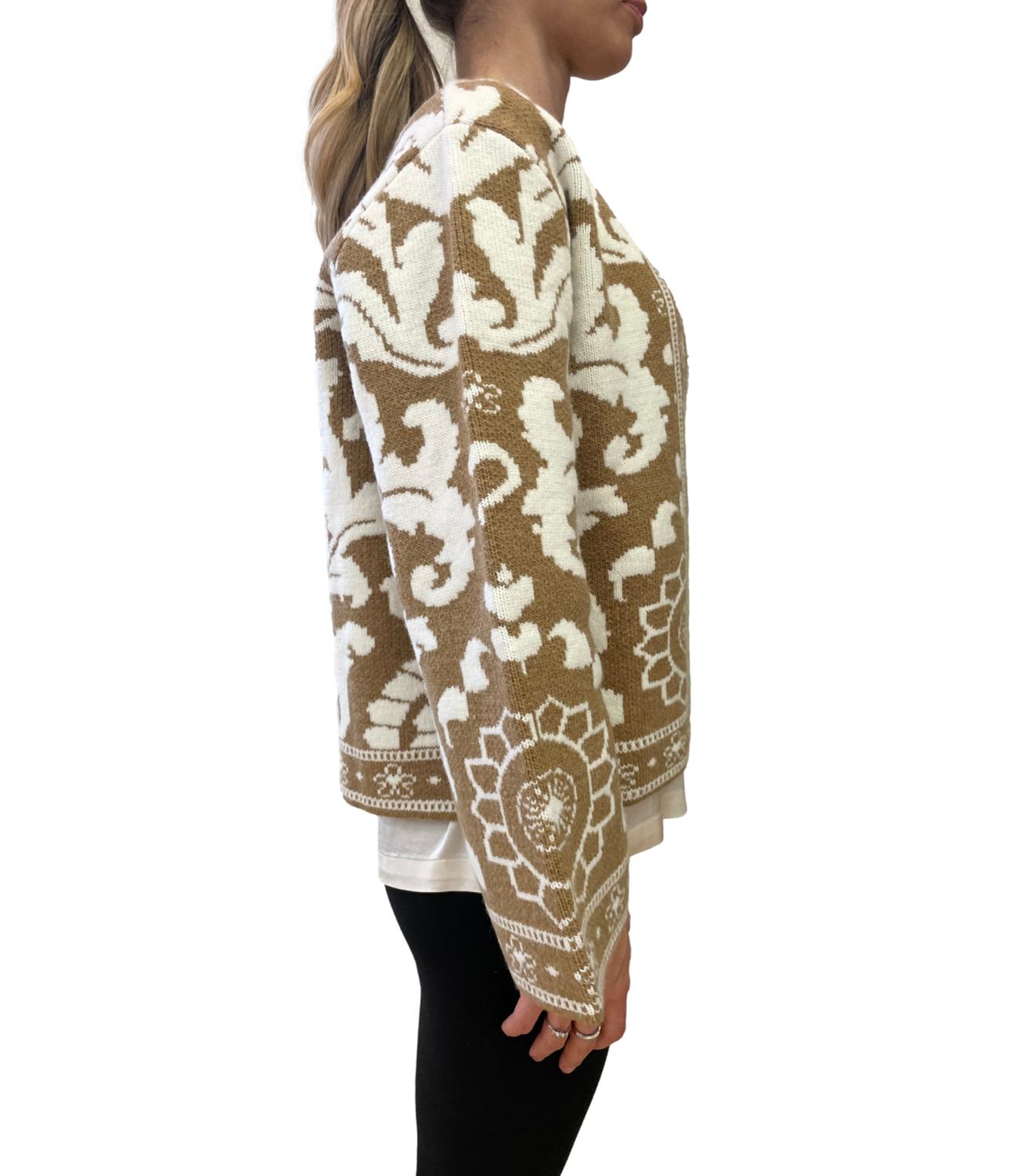 Motel Maglia Cut-out Nera Donna