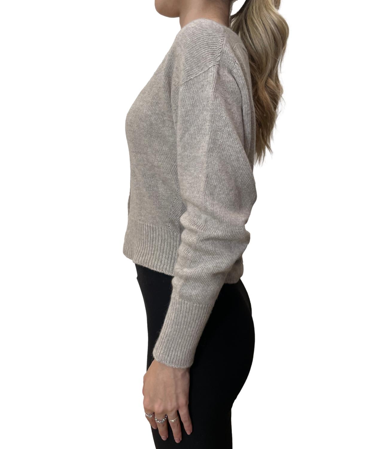 Motel Maglia Cut-out Nera Donna