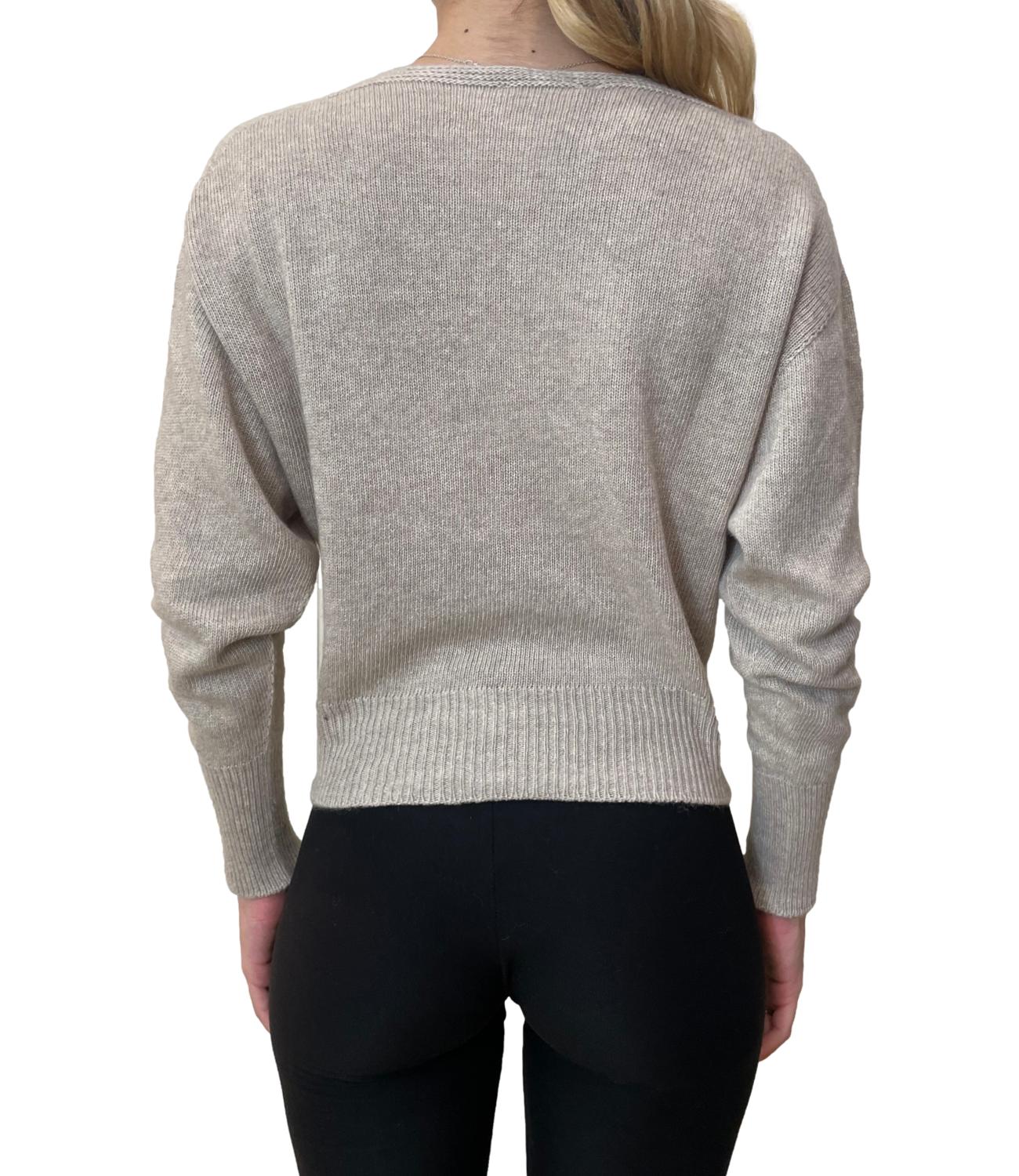 Motel Maglia Cut-out Nera Donna