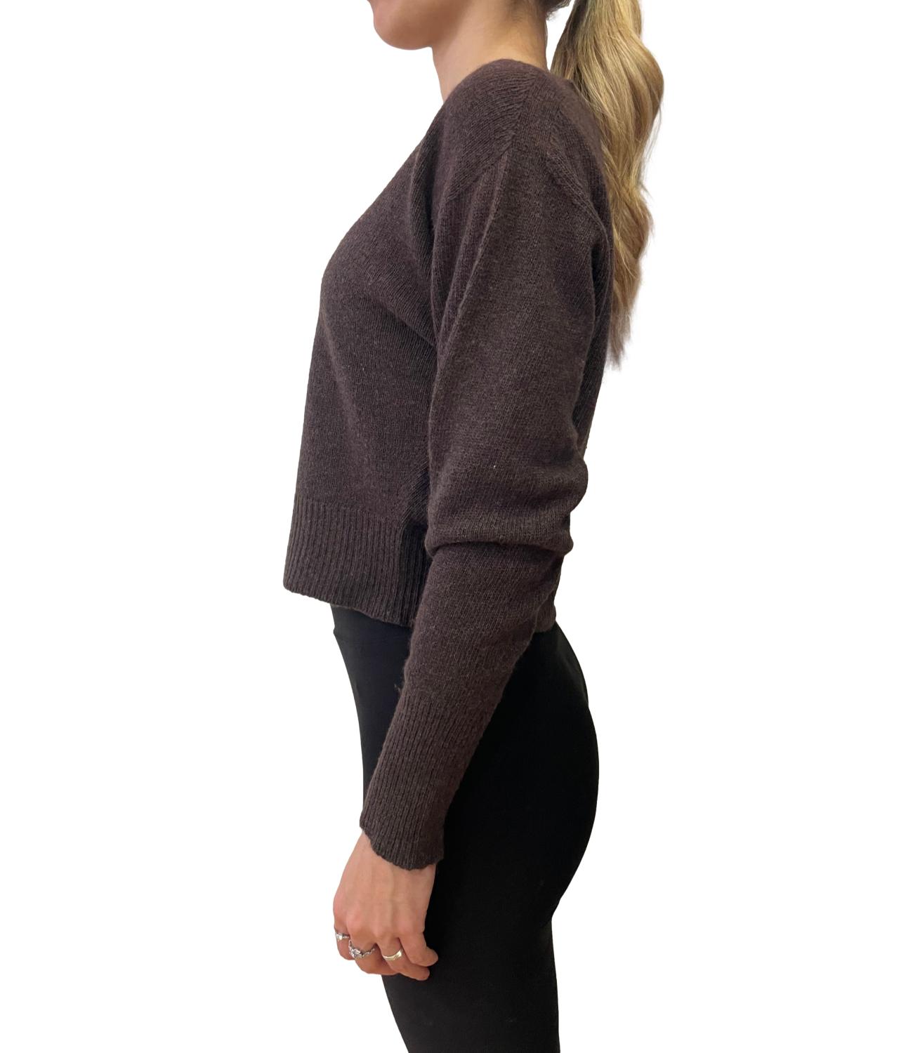 Motel Maglia Cut-out Nera Donna