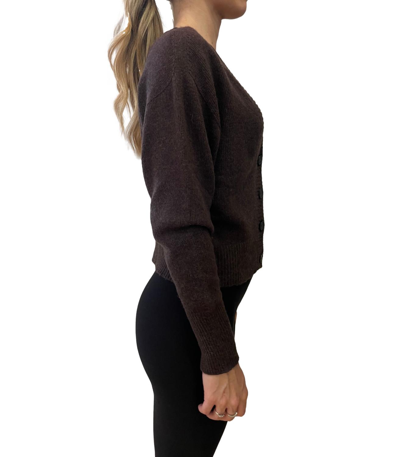 Motel Maglia Cut-out Nera Donna