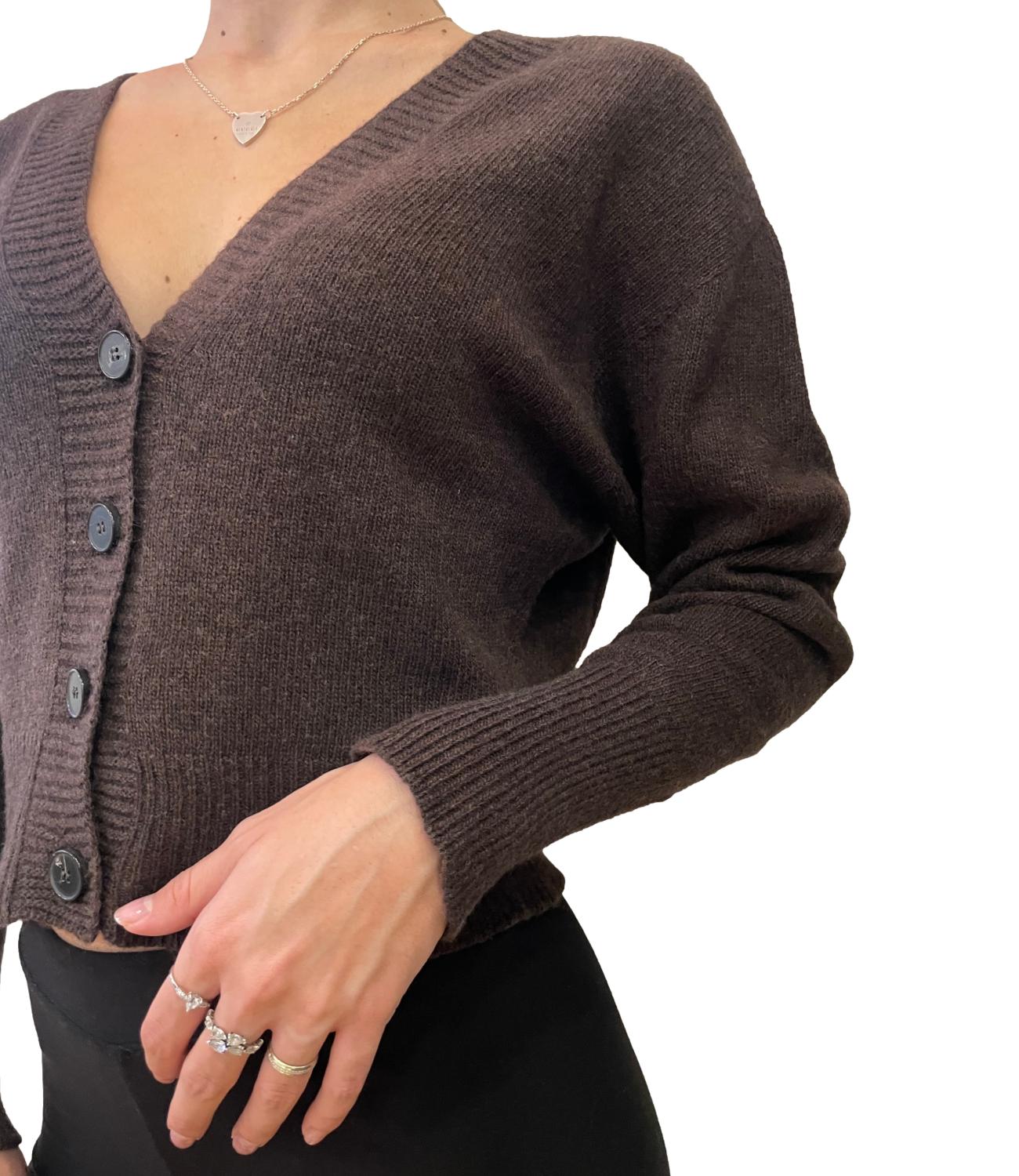 Motel Maglia Cut-out Nera Donna