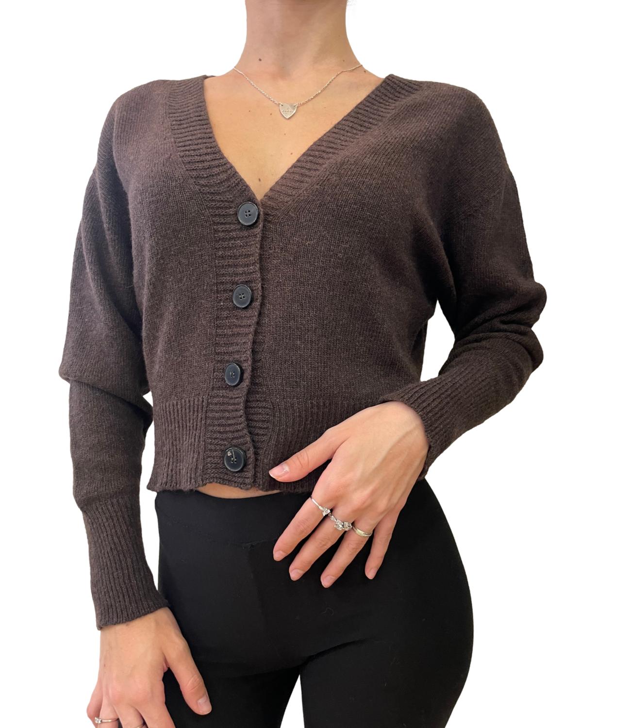 Motel Maglia Cut-out Nera Donna