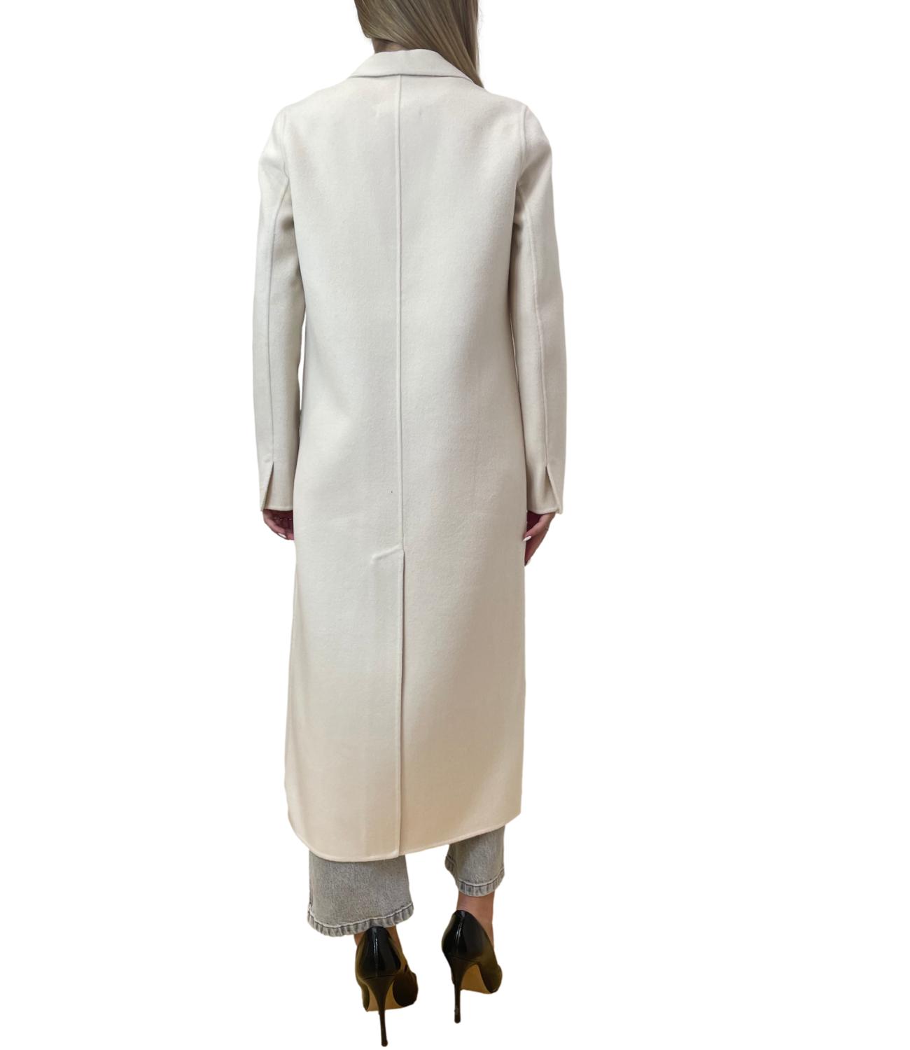 Vicolo Cappotto Bianco Donna