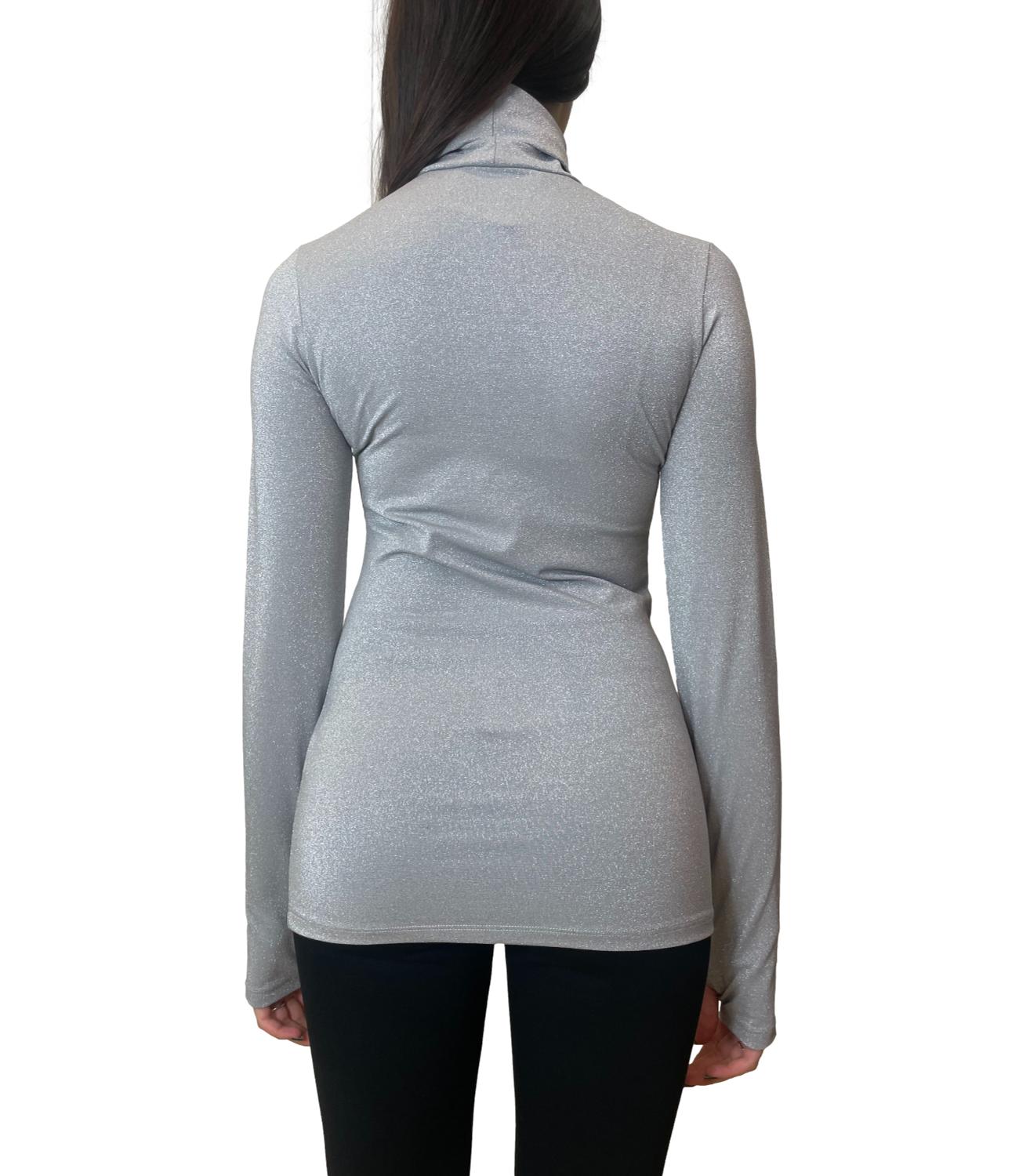 VICOLO maglia grigia donna
