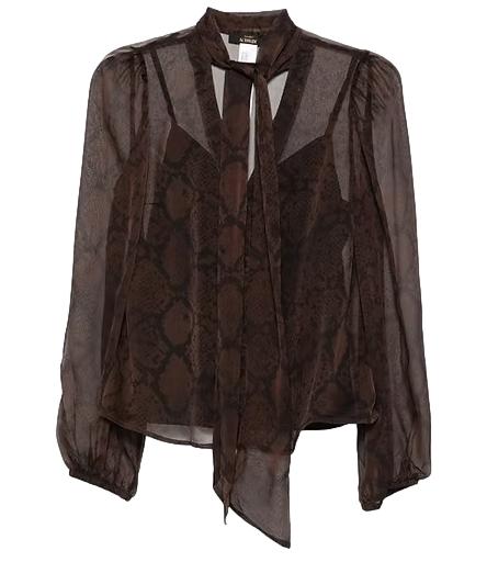 Actitude Twinset Camicia St.pitone da Donna