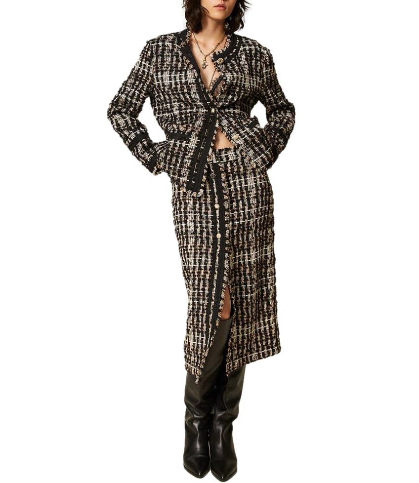 Actitude Twinset Gonna Special Boucle' da Donna