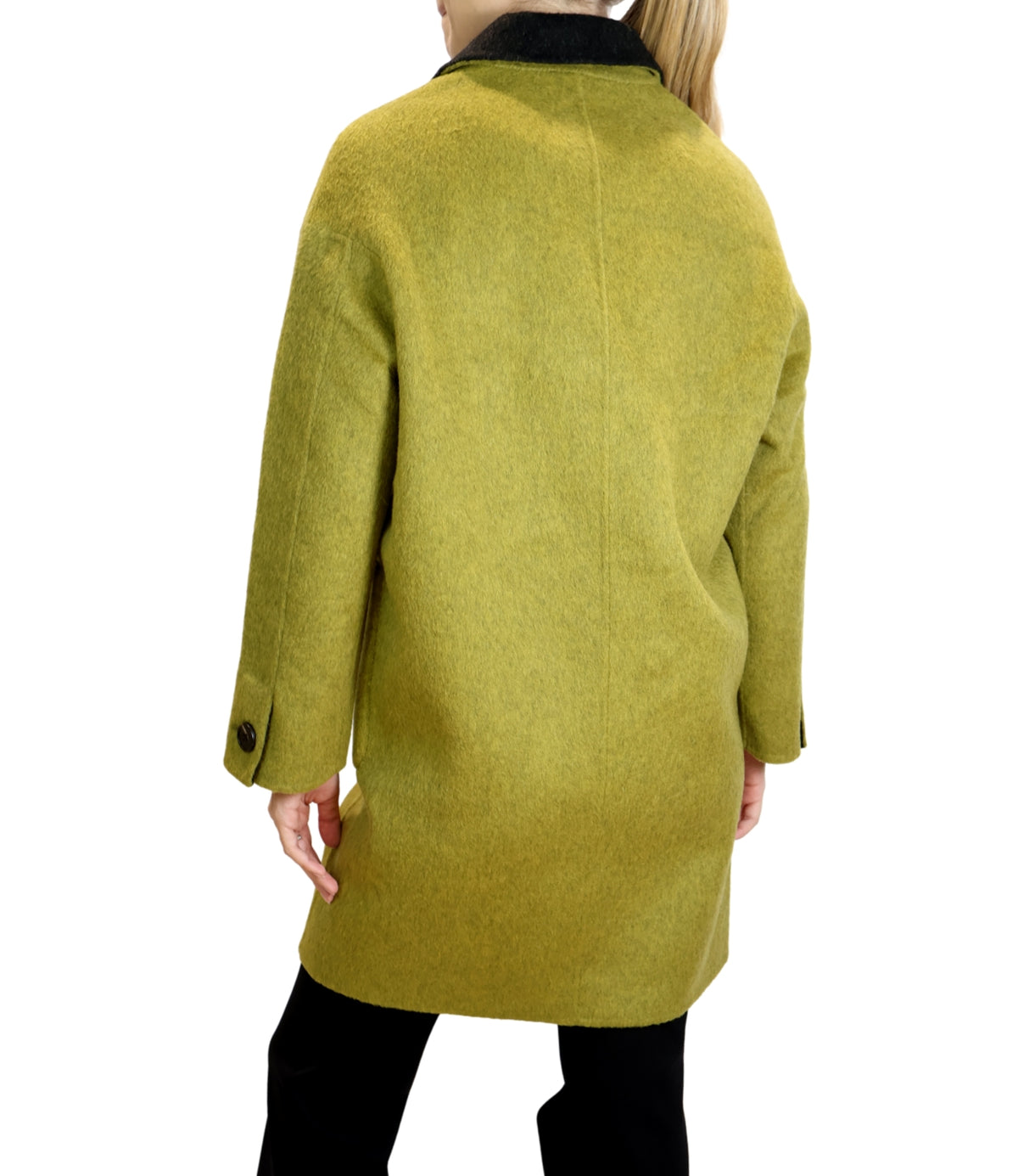 Alexs Bravo Cappotto Green/grey da Donna