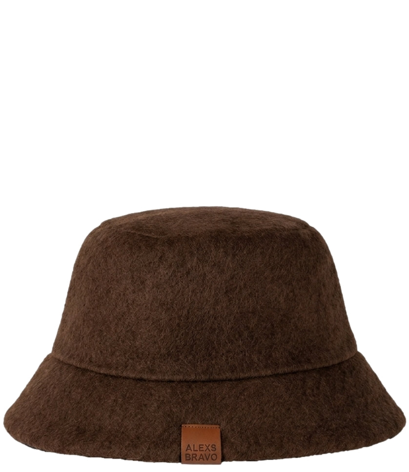 Alexs Bravo Cappello Orange/chocolate da Donna