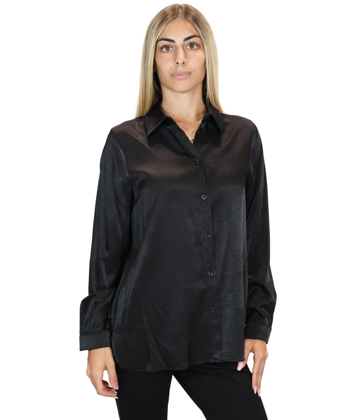 Dixie Camicia Nero da Donna