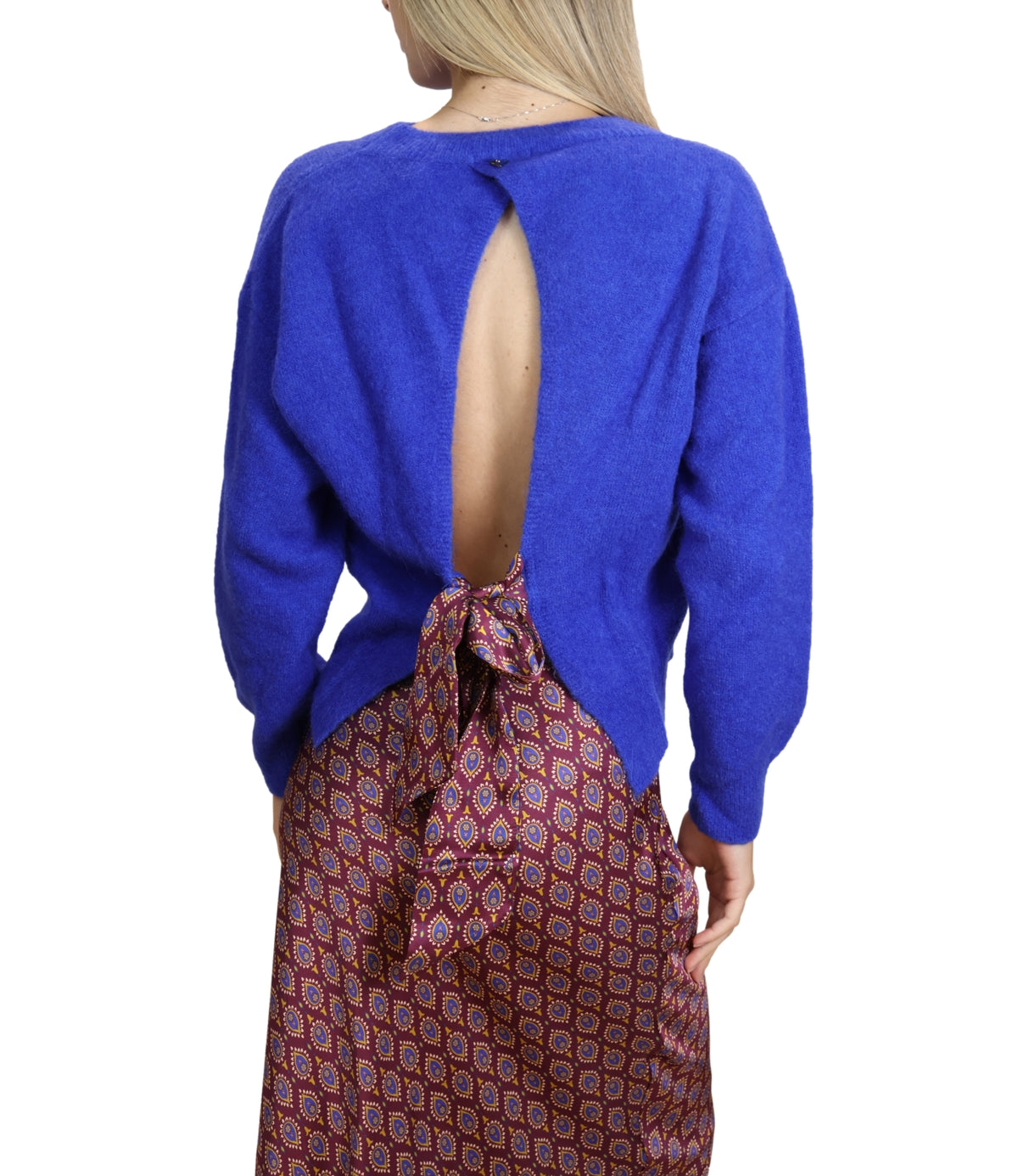 Dixie Maglia Blu Elettrico da Donna