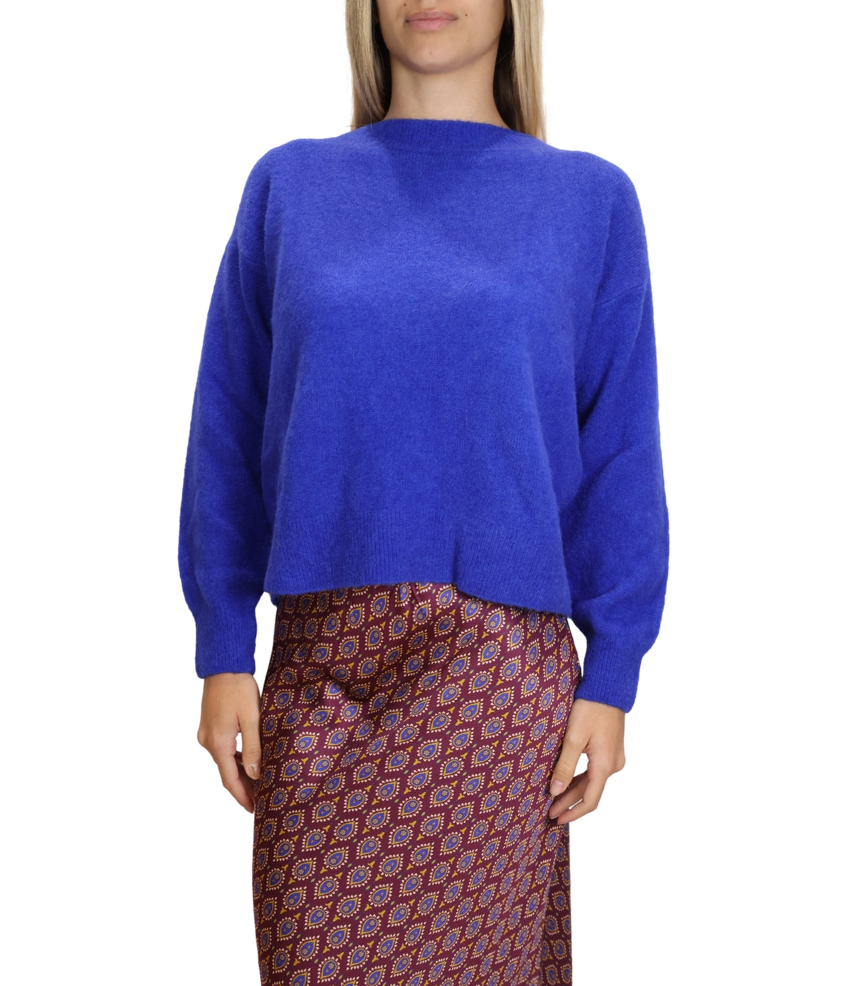 Dixie Maglia Blu Elettrico da Donna