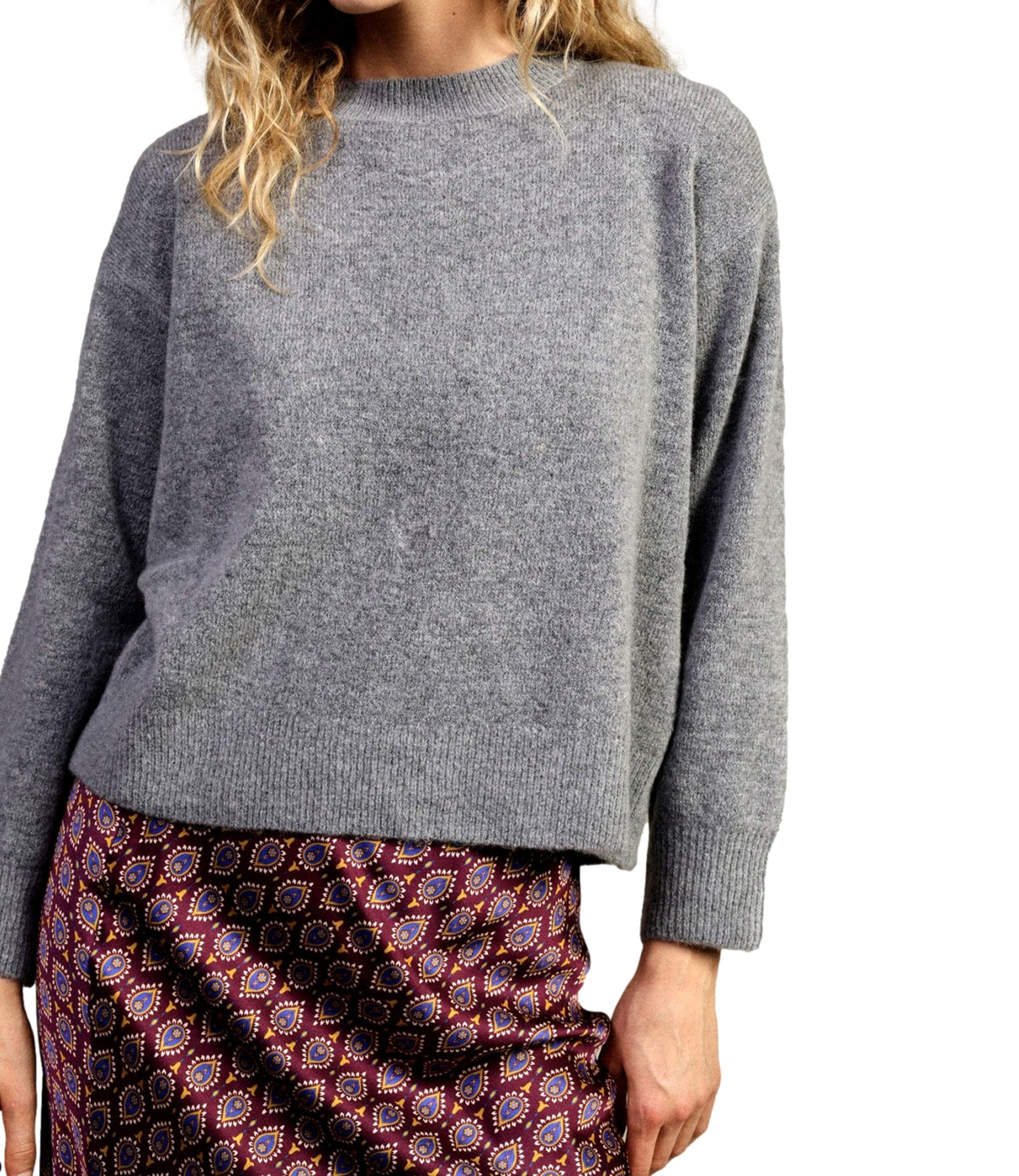 Dixie Maglia Grigio da Donna