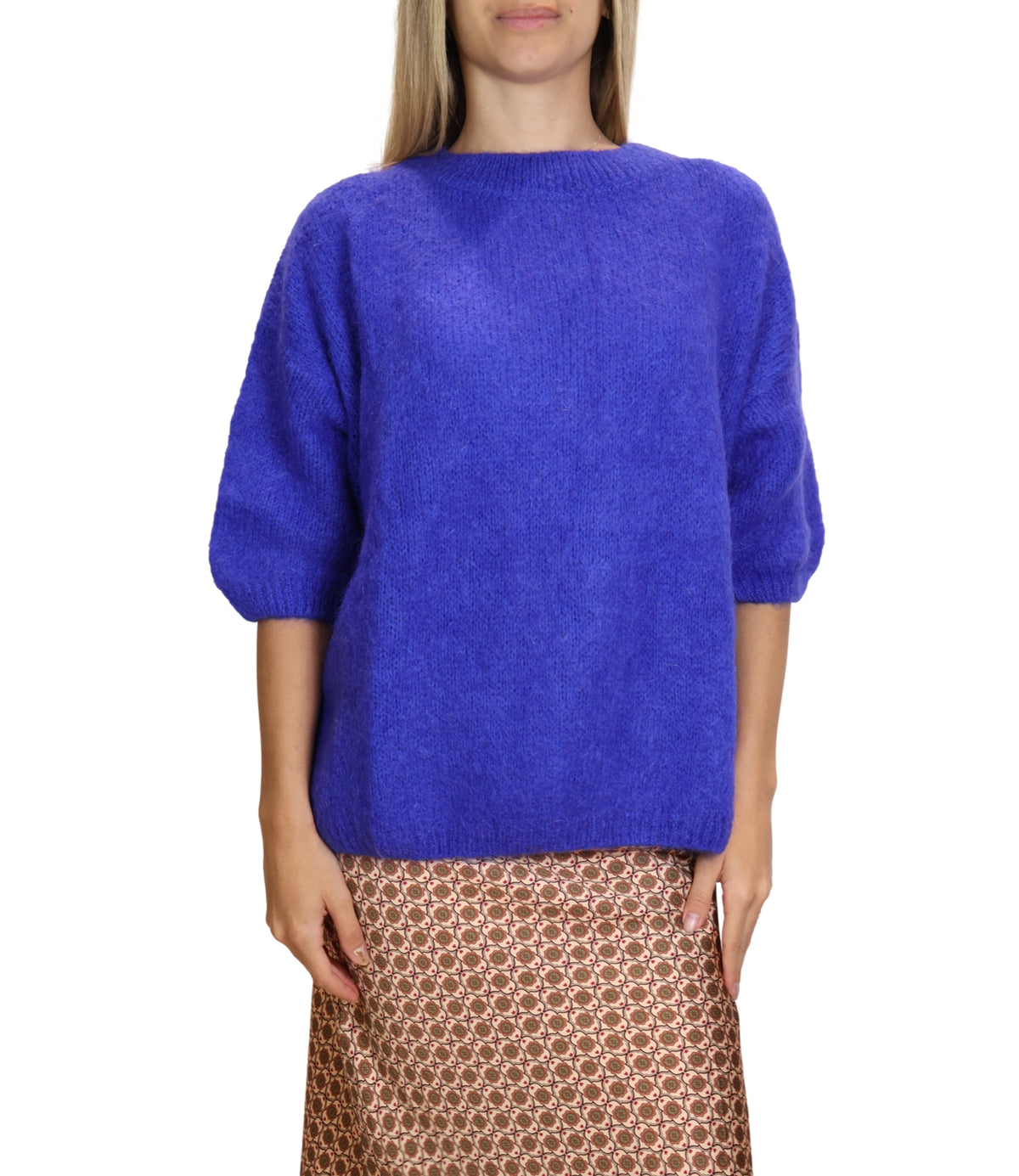Dixie Maglia Blu Elettrico da Donna