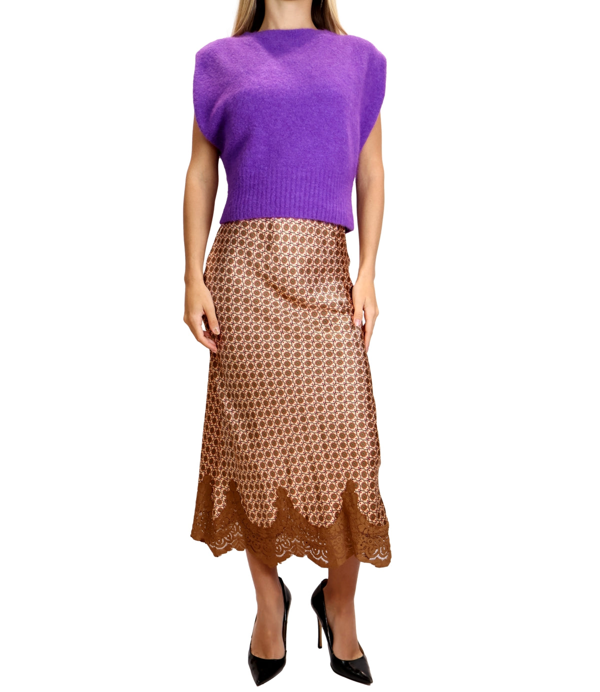 Dixie Maglia Viola da Donna